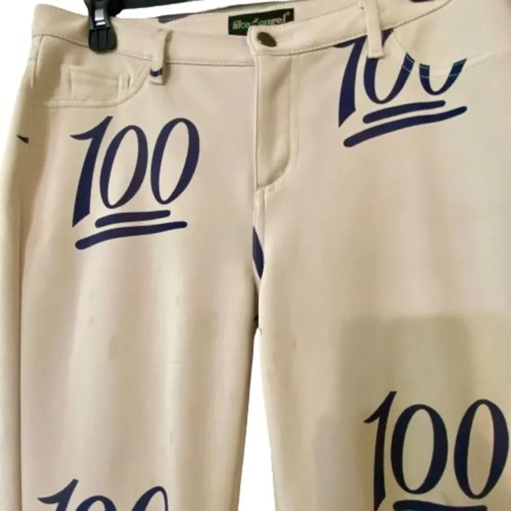 Womens Pants Size L Juniors Graffiti Urban Streetwear Like An Angel Keep it 100!